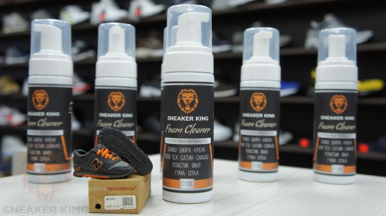 Засіб для чищення взуття Sneaker King FOAM CLEANER